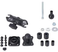 SW-Motech T-Lock Stem Mount, adaptateur pour tête sphérique