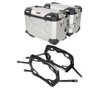 SW-Motech TRAX ADV système de bagages en aluminium pour divers modèles, argenté multicolore