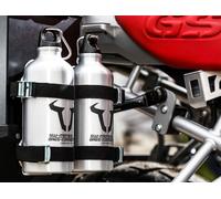 SW-Motech Trax bottle set 2, kit accessoire Argent/Noir Argent/Noir