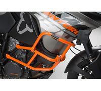 SW-MOTECH Upper Crash Bar for Orig. KTM Crash Bar Orange. 1290 Sadv R/S (16-), 1090 ADV (16-).