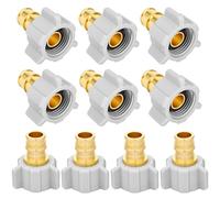 SW PEX-A Lot de 10 adaptateurs d'extension NPT SW femelle 1,27 cm x 1,27 cm, certifié ASTM F1960, laiton sans plomb pour tubes PEX-A