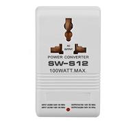 SW-S12 100W 110V/120V à 220V/240V convertisseur de transformateur de Tension abaisseur convertisseur de Puissance à Double Canal de Voyage