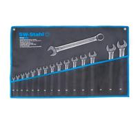 SW-Stahl 00163L Kit de clés polygonales et de clés à fourches