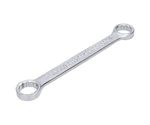 SW-Stahl 01308L Clé Polygonale Double 14x15 mm, Modèle Droit 12 Pans | Outil en acier chrome-vanadium selon DIN 837, idéal pour un couple élevé et un profil Pro Drive anti-glissement