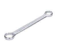 SW-Stahl 01313L Clé polygonale Double 20 x 22 mm Plate I Modèle Droit I 12 pans I Clé polygonale I Clé à œil Double I Clé polygonale