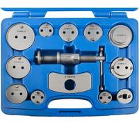 SW-Stahl 01435L Outil de retournement du piston de frein, 13 pièces I Outil de retournement du piston de frein I Broche droite I Set de 13 outils de pression