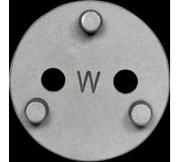 SW-STAHL 01467L-W Adaptateur de piston de frein n° W, 3 pivots Brem