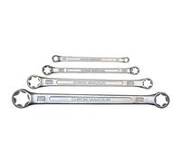 SW-Stahl 01550L Lot de clés plates à anneau TORX E6-E24