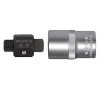 SW-Stahl 03000SB ouille de Vidange, Carré 8 mm et 10 mm, 1/2"