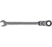 SW-Stahl 03530L-10 Clé à cliquet à fourche 10 mm I Clé à anneau articulée I 72 dents I Clé à fourche à cliquet à anneau I Clé à cliquet à anneau SW 10