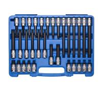 SW STAHL Douilles à visser, 1/2", profil en T, T20-T70, 32 pièces 04423L