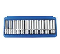 SW Stahl 05530L Jeu de Douilles Profondes, 3/8 Pouces, 8-19 mm, 11 Pcs