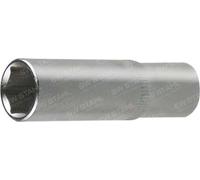 SW-Stahl 05630-17SB Insert, entraînement 12,5 mm (1/2'), ouverture de clé 17 mm, six pans, en acier au chrome-vanadium, modèle extra profond