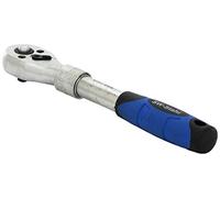 SW-Stahl 05716L Cliquet réversible 1/4" I Cliquet télescopique I Denture fine avec 72 dents I Poignée rotative I Acier chrome-vanadium