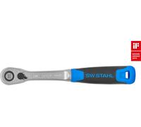 SW-Stahl 06014L Cliquet réversible 1/4 pouce I Denture fine avec 72 dents I Blocage de l'insert I Acier au chrome-vanadium