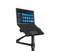 SW-Stahl 07124L Support pour Ordinateur Portable pour Chariot d'atelier I Support de Tablette réglable I Support pour Ordinateur Portable Noir I Table d'ordinateur Portable