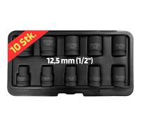 SW Stahl 07950L Jeu de 10 Douilles Impact 1/2 Pouce, 10-24 mm