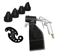 SW Stahl 25065L Pistolet de Sablage Pneumatique avec 4 Capuchons, 6 Pcs