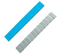 SW Stahl 41441L Poids Adhésifs en Acier pour Jantes Alu, 50x 60g | Masselottes d'équilibrage auto-adhésives, 12 segments de 5g détachables, revêtement anti-corrosion, 19,2 x 11,6 x 4 mm.