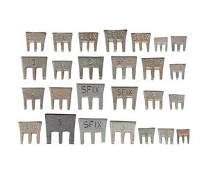 SW Stahl 50128L Assortiment de 25 Coins à Fendre pour Marteaux de 100-6000g