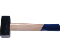 SW-Stahl 50204L Marteau-pilon 2000g I Marteau-pilon forgé avec manche en bois I Marteau-pilon 2kg poids de la tête I Marteau de tailleur de pierre petit I Marteau lourd 2000g