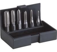SW-Stahl 82220L Jeu d'embouts de taraudage 1/4 pouce HSS rectifiés, 6 pièces M3-4-5-6-8-10