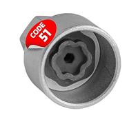 SW STAHL Adaptateur de Douille de Sécurité pour BMW 51, 37 x 29 mm | Outil spécial compatible avec la série BMW 51, embout de rechange 02384L, dimensions compactes 37 x 29 mm, poids 0.076 kg