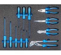 SW STAHL Assortiment de chariots d'atelier, pinces et tournevis, 12 pièces Z3010-3