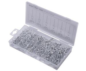 SW Stahl Assortiment de Rivets Aveugles en Aluminium, 400 Pièces S8058