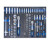 SW STAHL Assortiment pour servante d'atelier Clés à douille 1/4", 3/8", 1/2", 171 pcs. Z3010-1