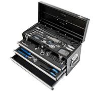 SW Stahl Coffret à Outils - 108 Pièces - 06816L avec 3 Tiroirs Coulissants | Boîte à outils verrouillable avec 3 modules, poignées robustes, douilles magnétiques et compartiment couvercle spacieux