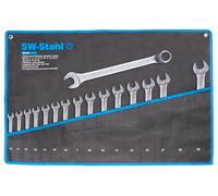 SW-Stahl Ensemble De Clés À Anneau À 16 Pièces 10-32 Mm Clé À Molette Courbée
