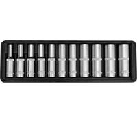 SW-Stahl Inserts profonds 1/4 pouce 11 pièces, 4-13 mm, 05430L