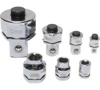 SW-Stahl Jeu d'adaptateurs pour clé à cliquet, chrome-vanadium, 07925L