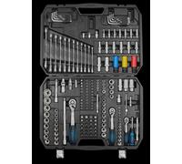 SW-Stahl 07635L Ensemble de coffret à douilles au chrome-vanadium