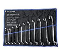 SW STAHL Jeu de clés mixtes, 6-32 mm, contrecoudées, 12 pièces 01512L