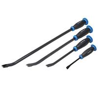 SW-Stahl Stemm levier Jeu de 4 pièces, 200, 300, 450, 600 mm avec poignée en plastique, 10105l