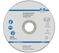 SW-Stahl 82321L Lot de 10 disques abrasifs pour métal 125 x 6,0 x 22 mm 125 mm Disque abrasif d'angle Gravure 22 mm Accessoires de travail du métal