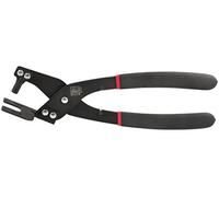 SW Stahl Pince d'Extraction pour Caoutchoucs d'Échappement 26003L, 285 mm | Outil de démontage pour suspension d'échappement, ouverture à 25°, poignée avec revêtement par immersion en plastique
