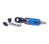 SW-Stahl S3291 Mini Visseuse Pneumatique à Cliquet, 1/4" & 3/8 liquet à air comprimé très courte avec entraînements interchangeables pour endroits difficiles d'accès.