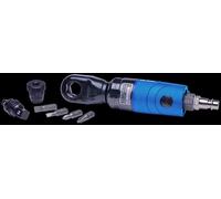SW-Stahl S3291 Visseuse à cliquet multifonctions I Carré 1/4 et 3/8 pouces I Couple maxi 40 Nm I Outil pneumatique d'atelier avec transmissions interchangeables