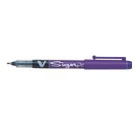 Pilot Pen Stylo feutre V-Sign Pen pointe 2 mm violet