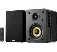 SW208 Lot de 2 enceintes d'étagère Bluetooth actives 3" - 60 W - DAC 24 bits intégré - Son 3D Surround dynamique - Moniteur PC - Blanc
