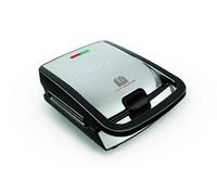 Tefal SW853D gaufrier et appareil à croque-monsieur 700 W Noir, Acier inoxydable