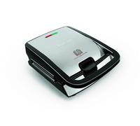Tefal SW853D gaufrier et appareil à croque-monsieur 700 W Noir, Acier inoxydable