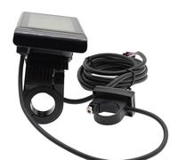 SW900 Écran LCD Instrument de régulation de vitesse pour vélo électrique, protocole n°2 avec connecteur 7 broches, prend en charge 24 V 36 V 48 V, coque en ABS pour plus de durabilité et de résistance