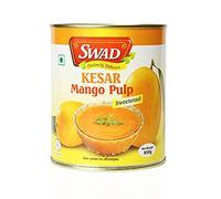 SWAD Kesar Pure Pâte de mangue/boîte Aamras sans conservateur ajouté sucré - 850 g