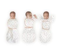 SwaddleDesigns Omni Swaddle Swaddle 6 voies Sack Arms Up Swaddle pour nouveau-né, plus d'options pour calmer le réflexe de sursaut, améliore le sommeil, transition facile Sac de couchage pour bébé
