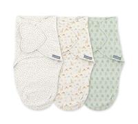 SwaddleMe by Ingenuity gigoteuse Night Sack Sleeper, taille 0-3 mois, 1,0 TOG, fermeture éclair extra-longue, 100% coton - Celestial Dance