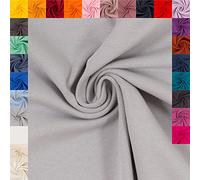 Swafing Heike Coupon de tissu tubulaire (gris, 1,0 m) (183) - 27 couleurs différentes